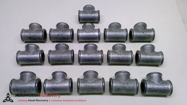 Georg Fischer 770130204  Galvanized Tee Fitting, 1/2", See Desc #219569