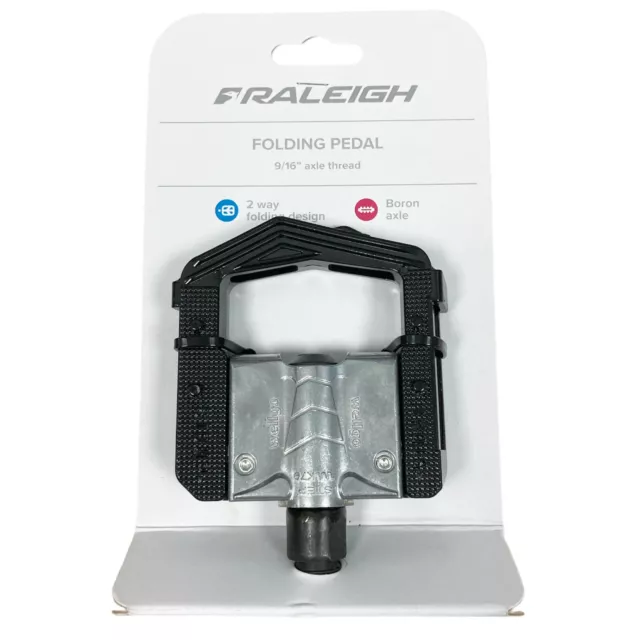RALEIGH FOLDING BIKE Pedals Alloy Body 9 16 Inch Platform Bike