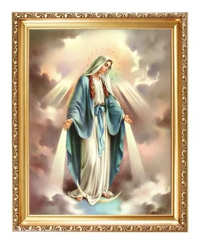 Our Lady Virgin Mary Framed Catholic Picture Christian Print Others Are Listed