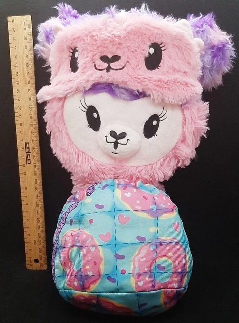 Moose Pikmi Pops Pyjama Llama Large Size With Sleep Mask Donut Themed