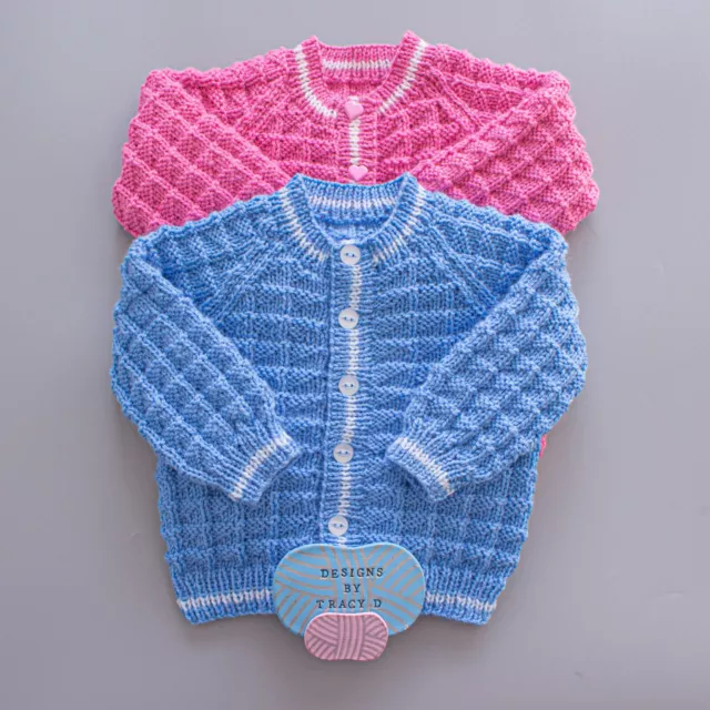Baby Knitting Patterns  Cardigan from Designs By Tracy D