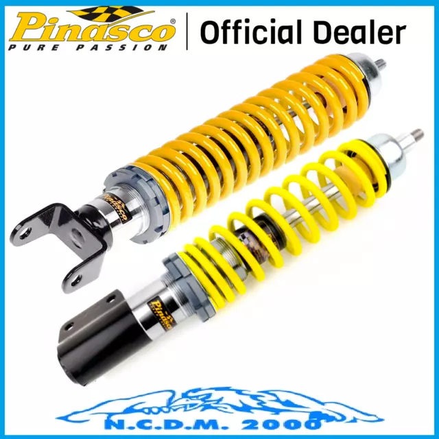 Set Front Shock Absorber+Rear Pinasco Adjustable Vespa Px 125 150 200