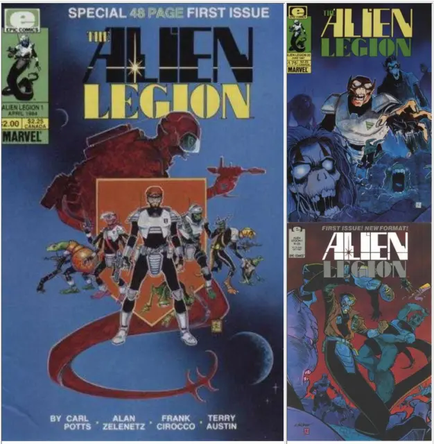 Alien Legion U PICK comic 1 2 3 4 5 6 7 8 9-20 VF/NM 1984 1987 Marvel/Epic