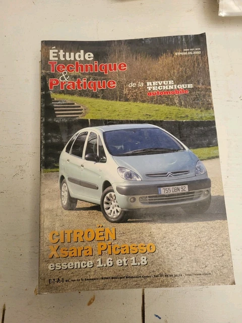 Revue Technique Carrosserie Citroën Xsara - Manuel D'atelier Occasion