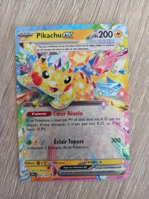Libégon ex (SSP 106/191) - Carte Pokémon Étincelles Déferlantes EV08