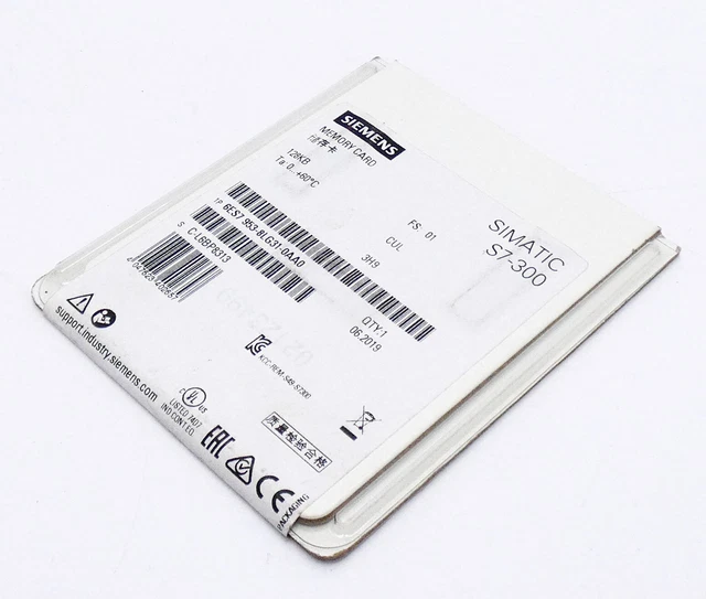 Siemens Simatic S7-300 6ES7 953-8LG31-0AA0 E:01 Micro Memory Card -sealed-
