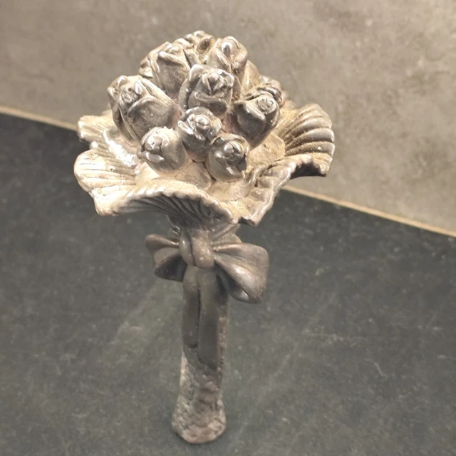 Bibelot De Calèche Vintage En Argent Sterling 925 - Ancien Rétro (1935-1950) - Signé
