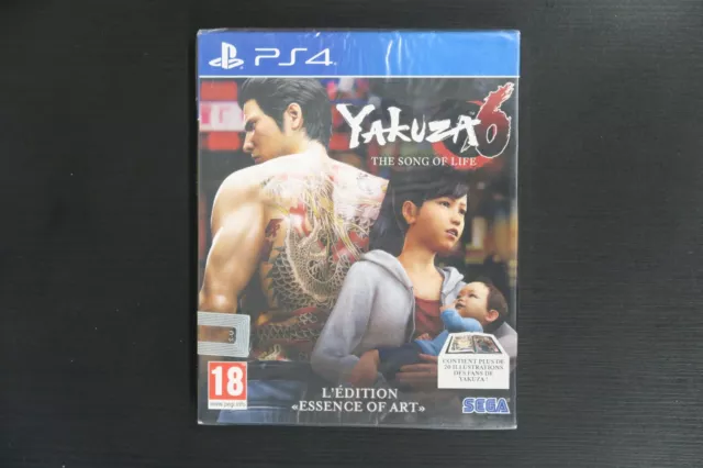 Yakuza 6 The song of life PS4 Neuf PAL FR Sony PlayStation 4