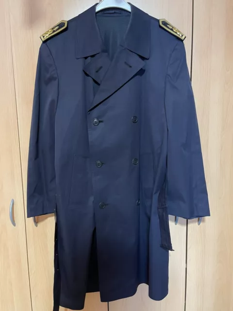 Bundeswehr Trenchcoat dunkelblau Gr.L-XL