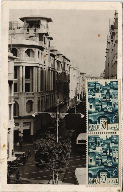 CPA AK MAROC CASABLANCA - Boulevard de la Gare (116273)