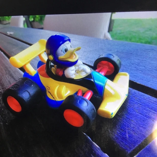 Gadget Topolino Wall Disney topoSpeedy vintage Paperino macchina Formula 1