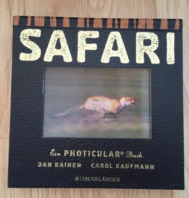 SAFARI - Ein Photicular Buch (Kainen, Kaufmann, 2015) mit bewegten Bildern - GUT