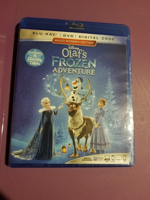 *NEW* OLAF'S FROZEN Adventure (2018,Blu-ray) Disney Multi-Screen ...