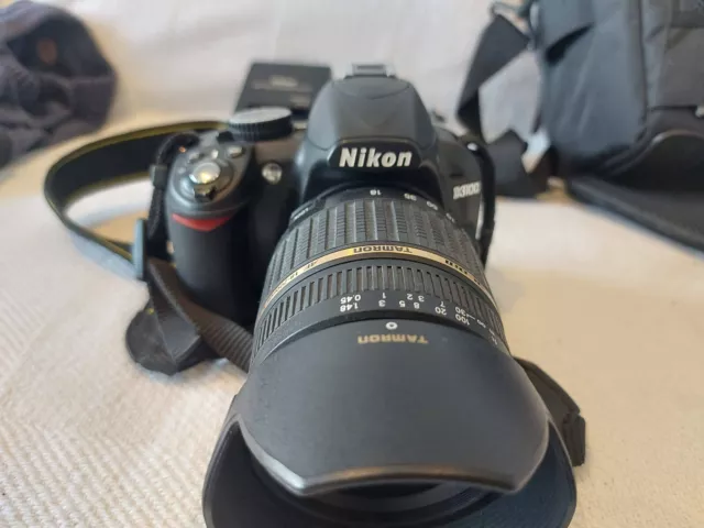 Nikon D D3100 14.2MP Digital SLR Camera - Black (With Tamron AF 18-200mm Lens)