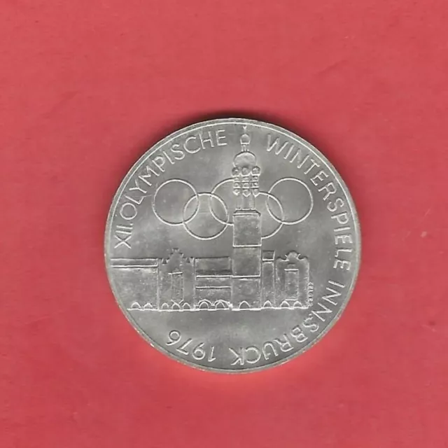 100 Schilling 1975, - XII. Olympische Winterspiele Innsbruck 1976, 0,640 Silber