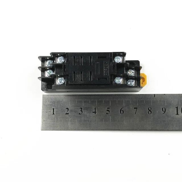 220/230V AC 12/24 DC Coil DPDT Power Relay LY2NJ 8 Pin W/ Socket Replace Part UK