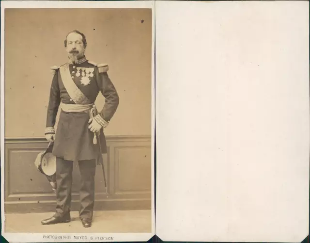 Mayer et Pierson, Paris, Napoléon III vintage CDV albumen print CDV, tirage al