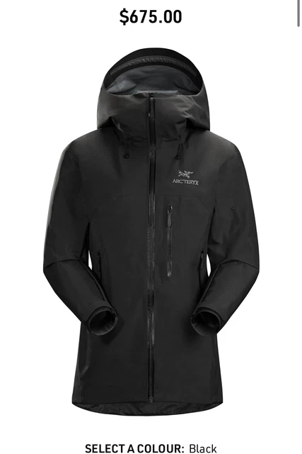 ARC TERYX WOMEN S BETA SV Gore Tex Pro Jacket Black XL Arcteryx 25695 New Model 239.00 PicClick