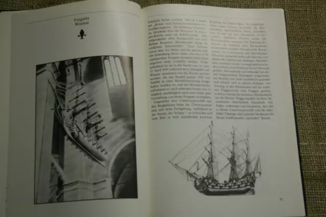 Buch alte Votivschiffe alte Schiffsmodelle in Kirchen Mecklenburg Segelschiff