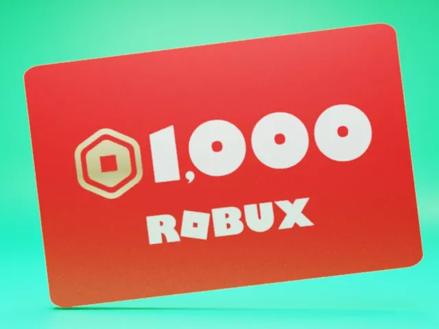 1,000 Robux CHEAP - Roblox READ DESCRIPTION BEFORE BUYING