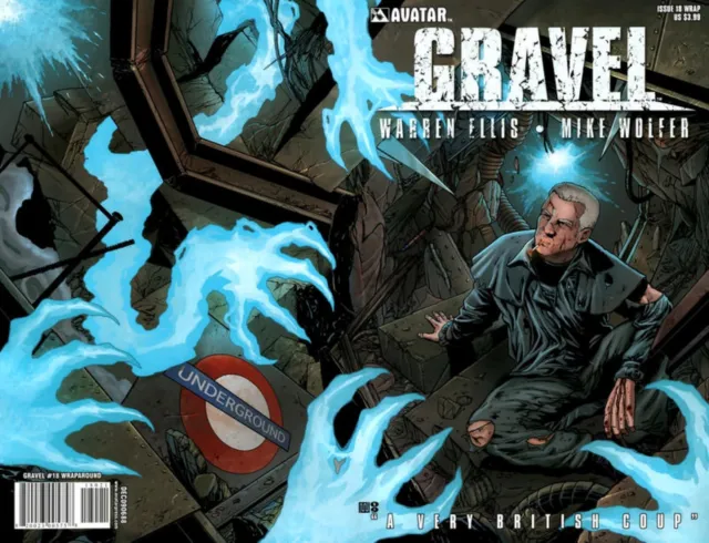Gravel #18 Wrap Cover (2007-2010) Avatar Press Comics