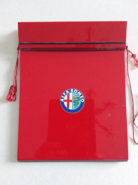 Alfa Romeo  Originale Porta Carte Da Tavolo In Plastica Rigida