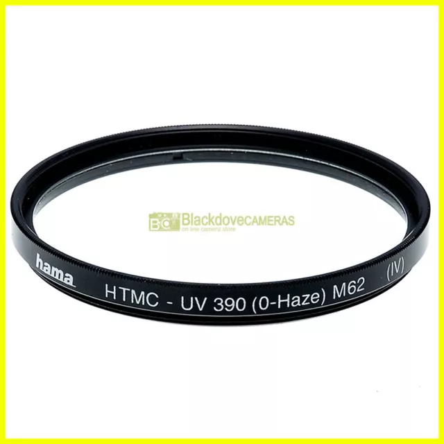 62mm Filtro UV Hama Htmc-Hr para Objetivos Tornillo M62 Ultraviolet Filter