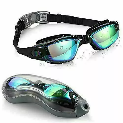 Adjustable Anti Fog Swimming Goggles for Men Women Adult Kids