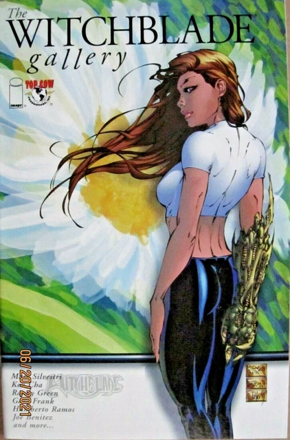 THE WITCHBLADE GALLERY - 2000 Image/Top Cow - Michael Turner Cover - Near-Mint!