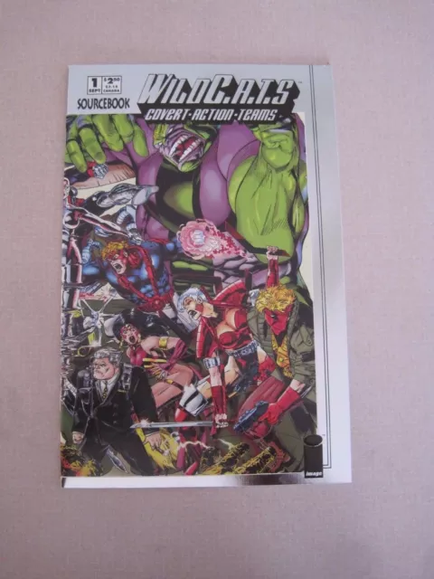 Image Comics WildCats Covert-Action-Teams Source Book #1 1993 ( ED )