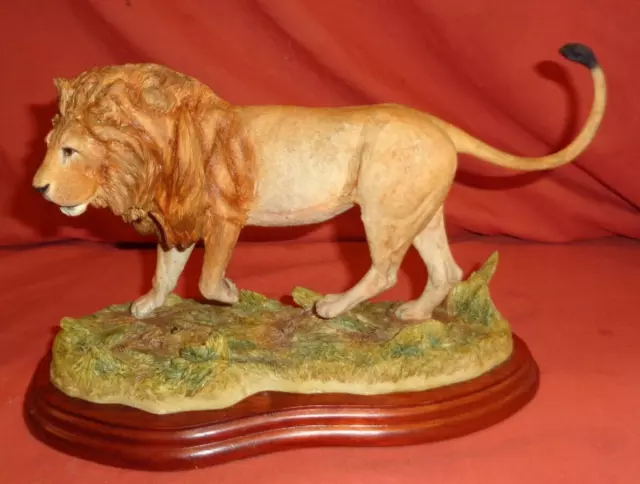 Rare Border Fine Arts Studio BFA Wild World Lion A5047 Figurine