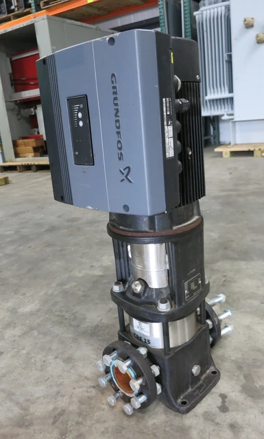 Grundfos BoosterpaQ CRE15-02 5 HP Booster Pump MLE112CA-2-184TC-D1 85765413-V02