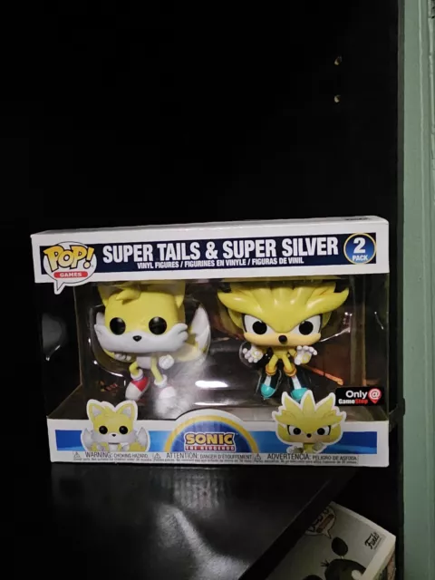 Funko Pop Sonic Sdcc 2020 - Super Tails & Super Silver (2 Pack