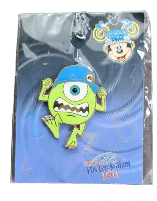 Disney WDW Journey Through Time 2003 Monster Inc Mike Wazowski Pin