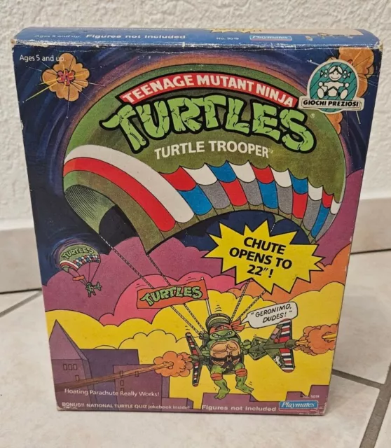 Teenage Mutant Ninja Turtles Turtle Trooper Spielset Spielkameraden 1988 NEU OVP
