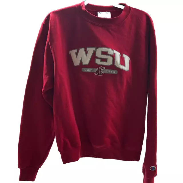 VINTAGE WASHINGTON STATE University Champion Crewneck Sweatshirt 90s ...