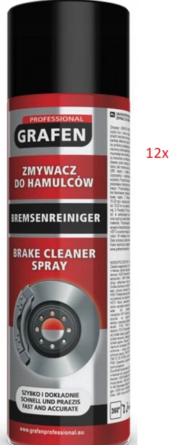 CHEMICAL TIGER Spray Nettoyant Freins 400 Ml – Dégraissant Puissant Pour Freins, Embrayages, Pièces Mécaniques Et Outils