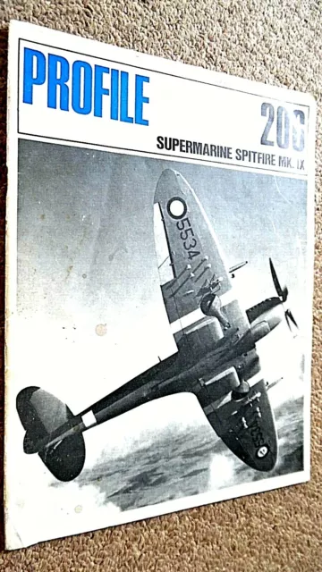 Profile Publications Aircraft #206: Supermarine Spitfire Mk.ix (1970)