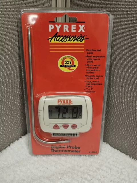 Pyrex Accessories Digital Probe Meat Thermometer