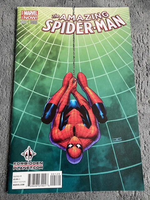 The Amazing Spiderman #1 Cassaday Forbidden Planet Variant 2014 Marvel Comics