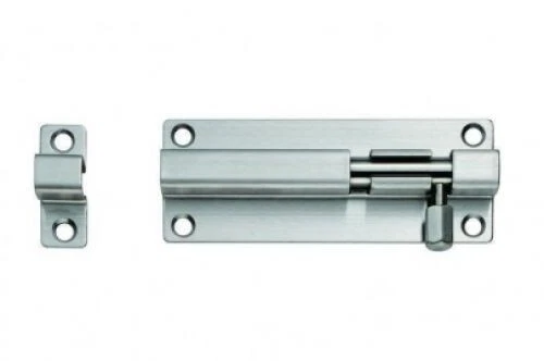 Satin Stainless Steel Barrell Bolt 200 x 38mm by Carlisle Brass BBT1200SSS
