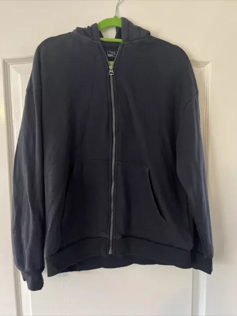 Ladies Next Navy Zip Up Hoodie Age 14