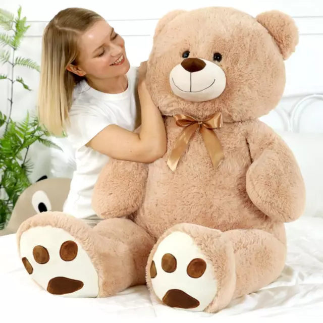 Maogolan Giant Teddy Bear 39 inch Big Teddy Bear Stuffed Animals Plush Toy Soft