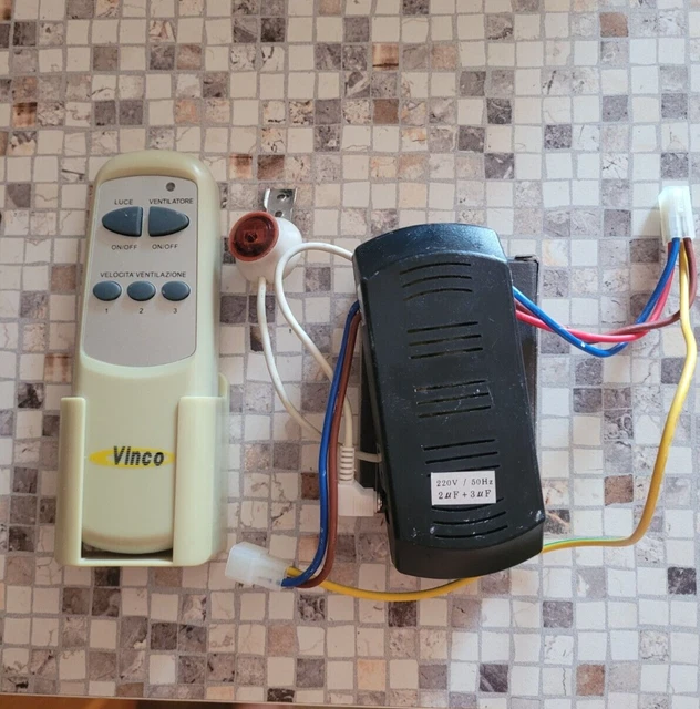 Kit Telecomando Universale Per Ventilatore Da Soffitto Pssopp Con Timer, Lunga Portata, Versione Inglese - 5