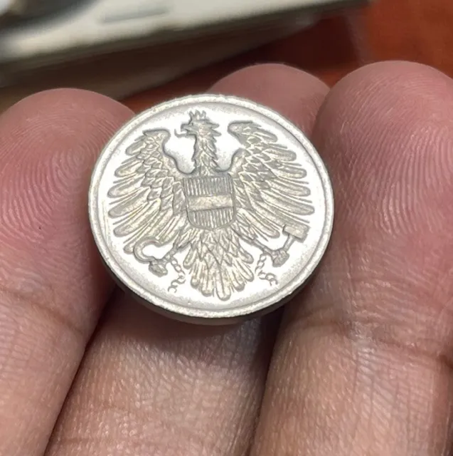 1964 Austria 2 Groschen Coin Proof