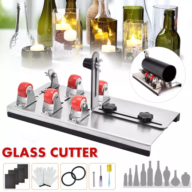 Glass Bottle Cutter Cutting Tool Upgrade Version Square & Round Bottle Cutter AU