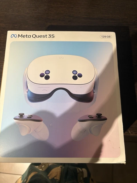 META QUEST 3S 128GB Mixed Reality Headset and Controllers Brand New ...