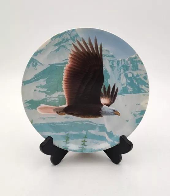 "The Bald Eagle" 1988 Daniel Smith, Majestic Birds Series, Knowles Plate