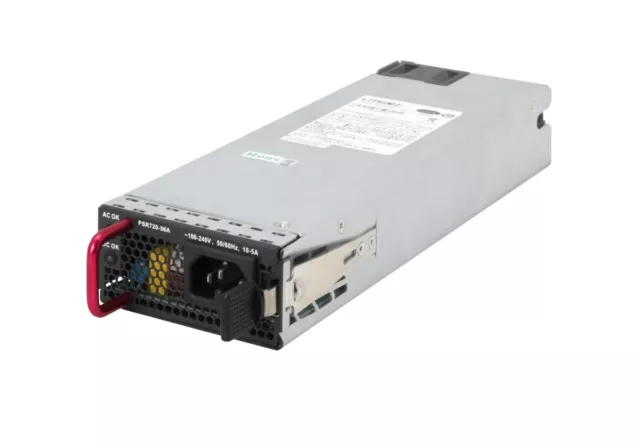 New HP HPE X362 720W 100-240VAC to 56VDC PoE Power Supply JG544A