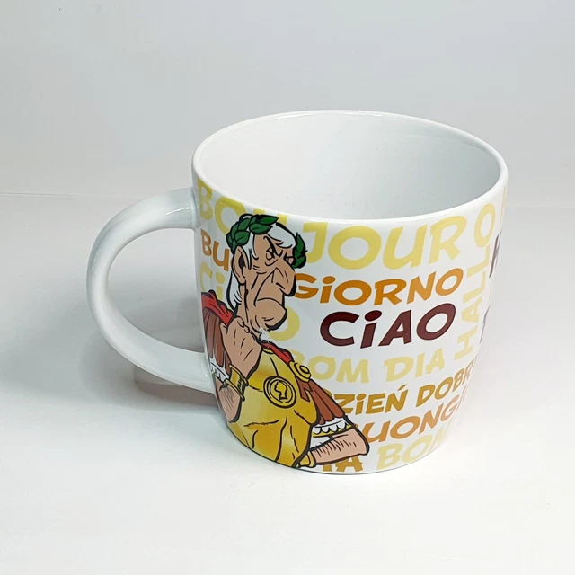 Mug Astérix Jules César et Cléopâtre - Collection 2017 - Céramique - Arts de la table